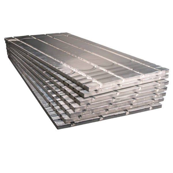 4-Channel Foil Overlay Board for Water Underfloor Heating – 20mm (1200 x 600mm)