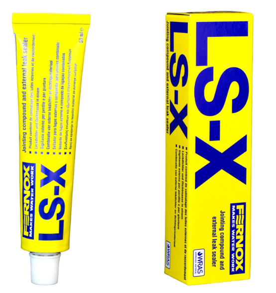 Fernox 61016 Leak Sealer LS-X External Or Internal Water Pipe Leakage Repair Seal Jointing Compound 50g With Next Working Day Delivery