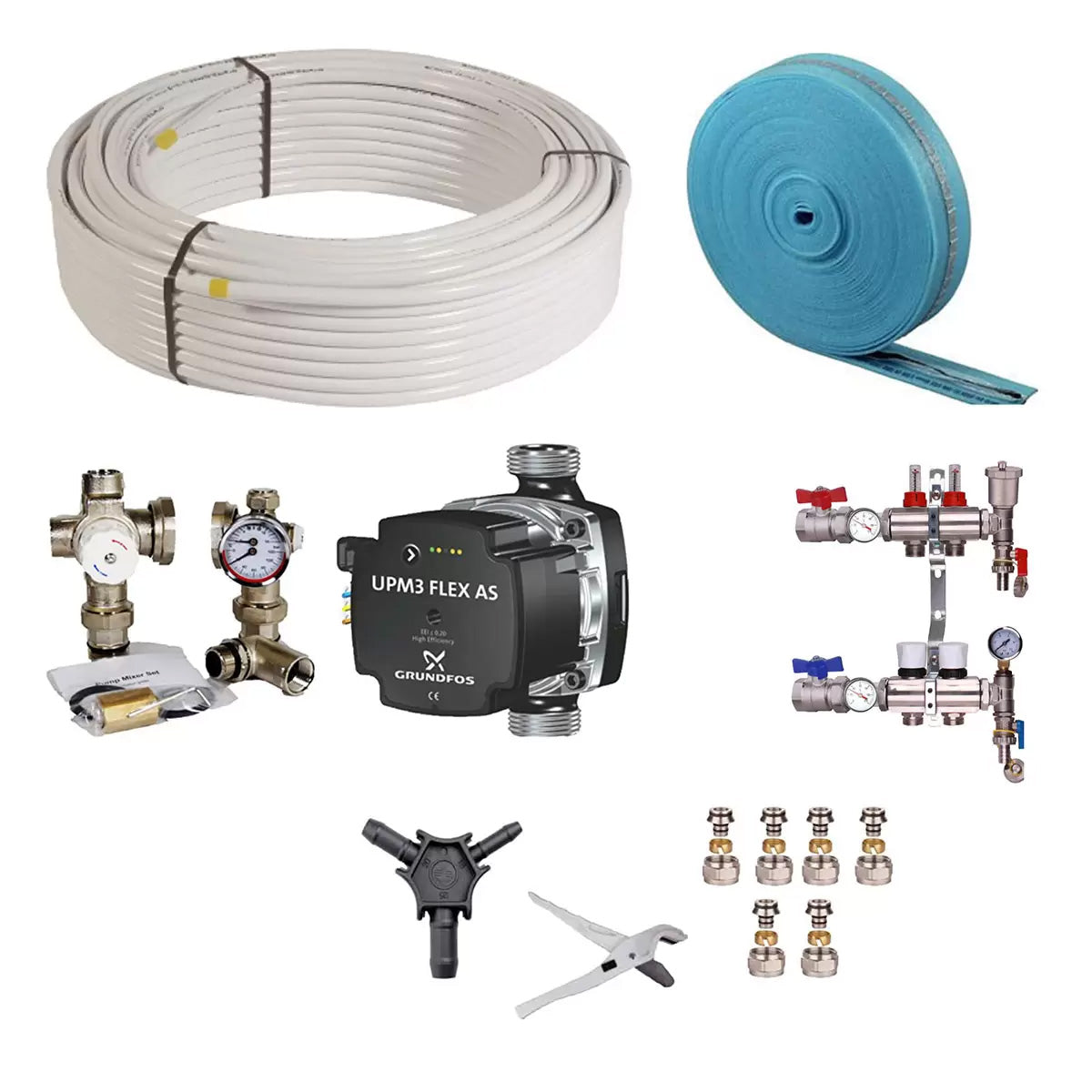 Water UFH Kits – Underfloor Heating System Without Controls