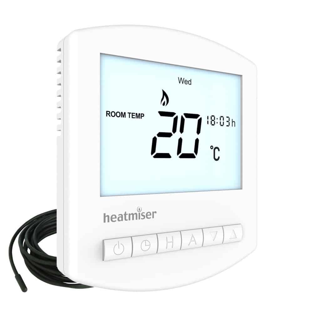 Heatmiser Slimline-E Digital Thermostat