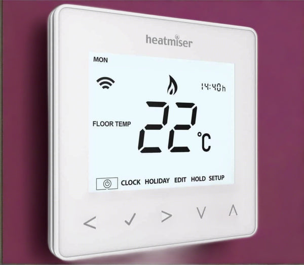 Heatmiser neoAir Smart Wireless Thermostat for Heating Hot Water