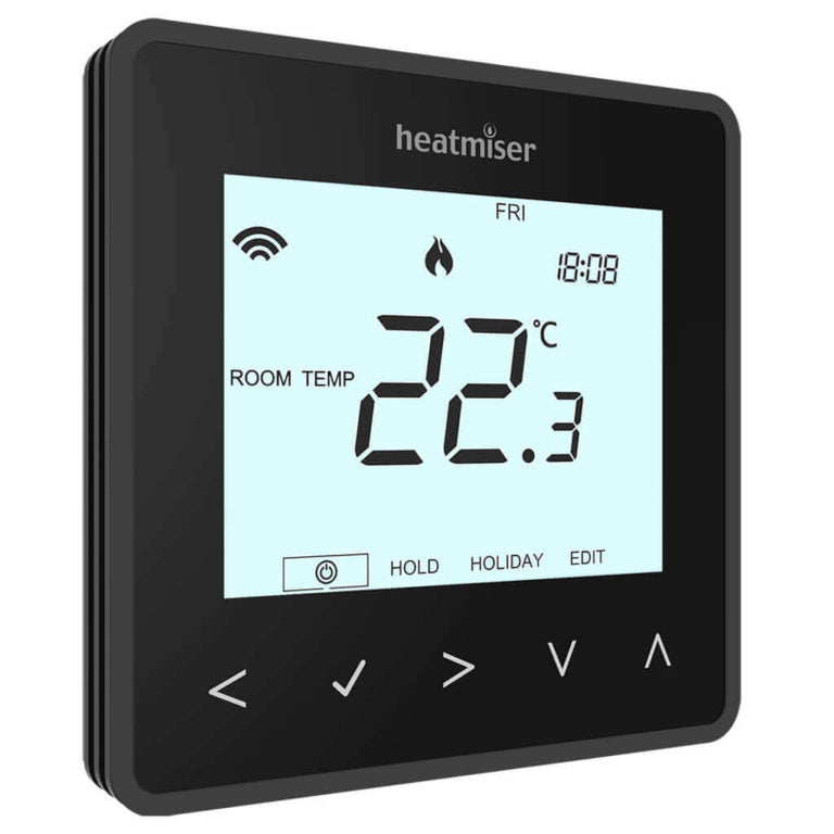 Heatmiser neoStat HW Hot Water Programmer – Sapphire Black