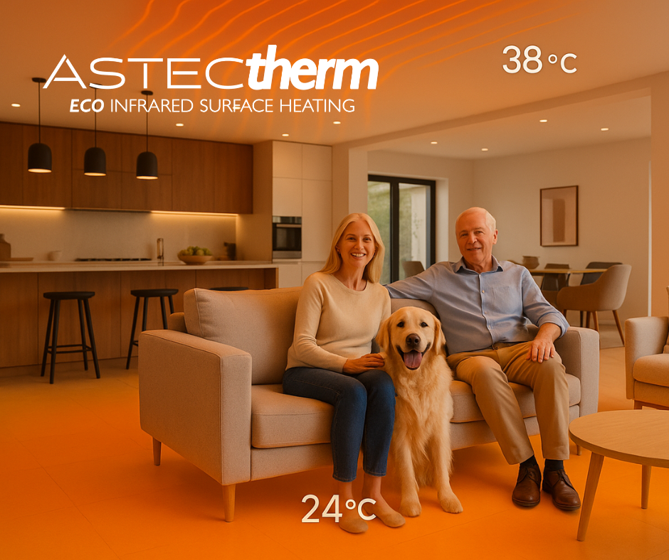 EMAIL YOUR PLANS for Plastered-In Infrared Heating