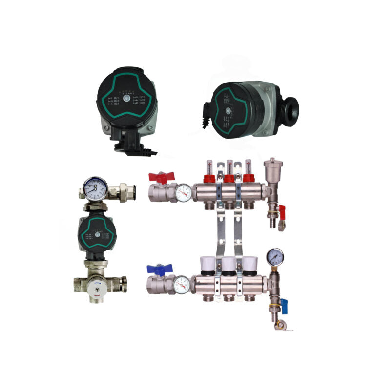Premium Underfloor Heating Manifold Pack Including Bastion 