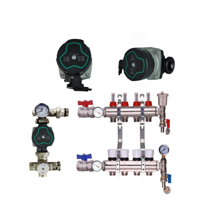 Premium Underfloor Heating Manifold Pack Including Bastion 