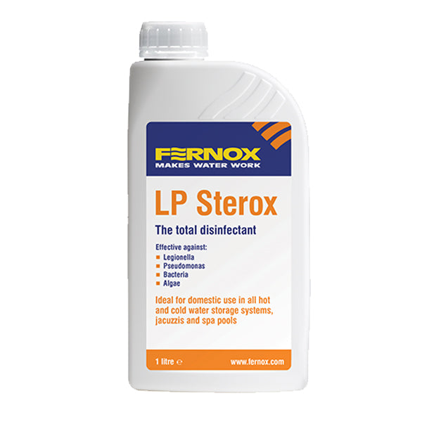 Fernox Sterox Legionella Disinfectant 1L – Powerful Water System Treatment
