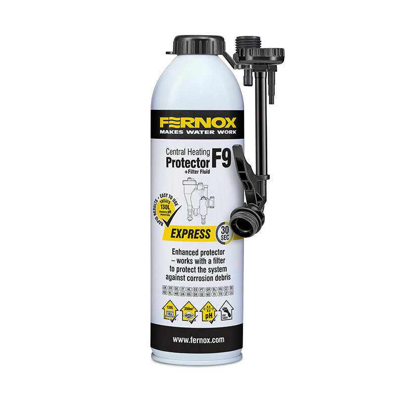 Fernox F9 Protector & Filter Express 400ml | Corrosion & Scale Protection