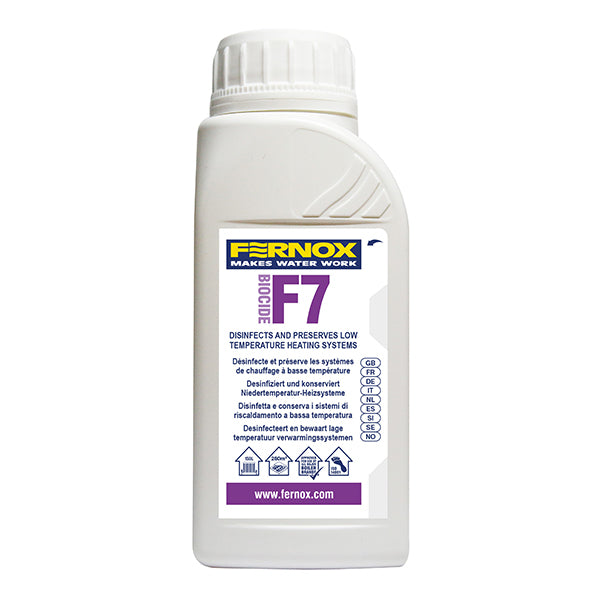 Fernox F7 Biocide 200ml | Prevent Bacterial & Fungal Growth in Heating Systems