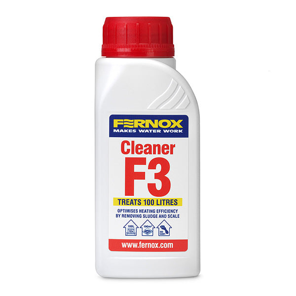 Fernox F3 Cleaner 265ml | Sludge & Scale Remover for Heating Systems