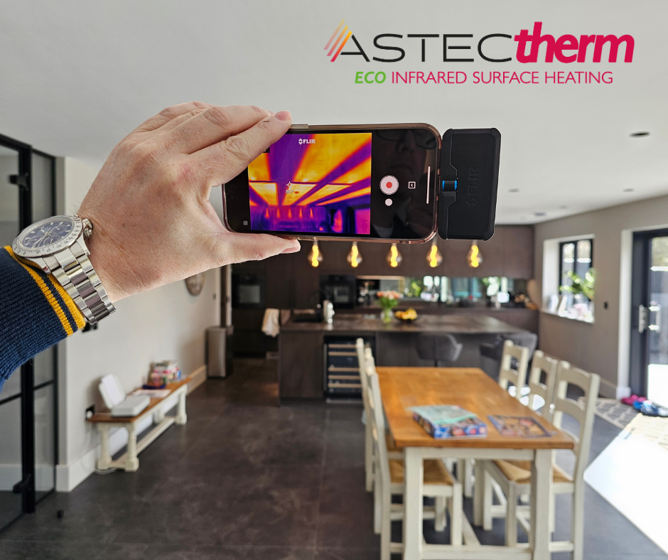 ASTECtherm Plastered-In Infrared Heating