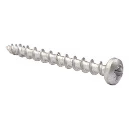 EXTERIOR-TITE® 4.0 x (Various Sizes) Pz Pan Screw - Silver (200)