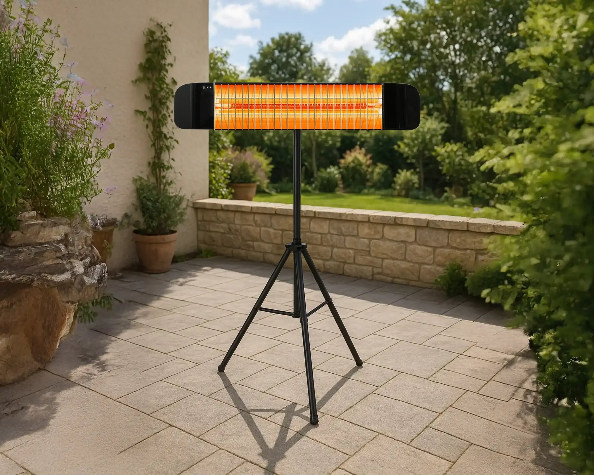 Sona Vybe 2400W Smart Wi-Fi Infrared Patio Heater With Bluetooth Speaker
