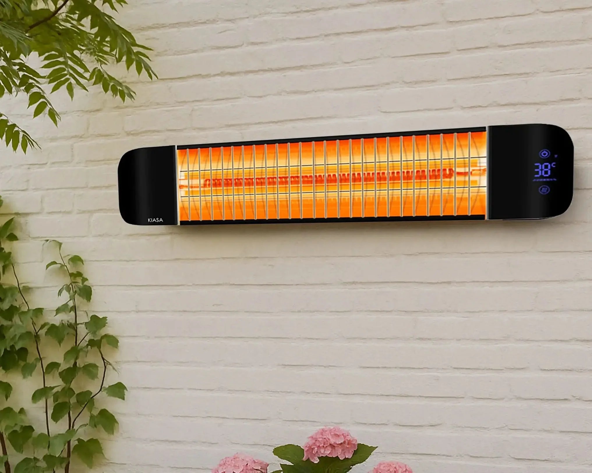 Sona Ray 2400W Smart Wi-Fi Infrared Patio Heater With Remote Control