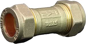 WRAS Approved Single Check Valve | Non-Return Compression Valve 15mm / 22mm / 28mm
