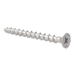 EXTERIOR-TITE® 4.0 x (Various Sizes) Pz Csk Screw - Silver (200)