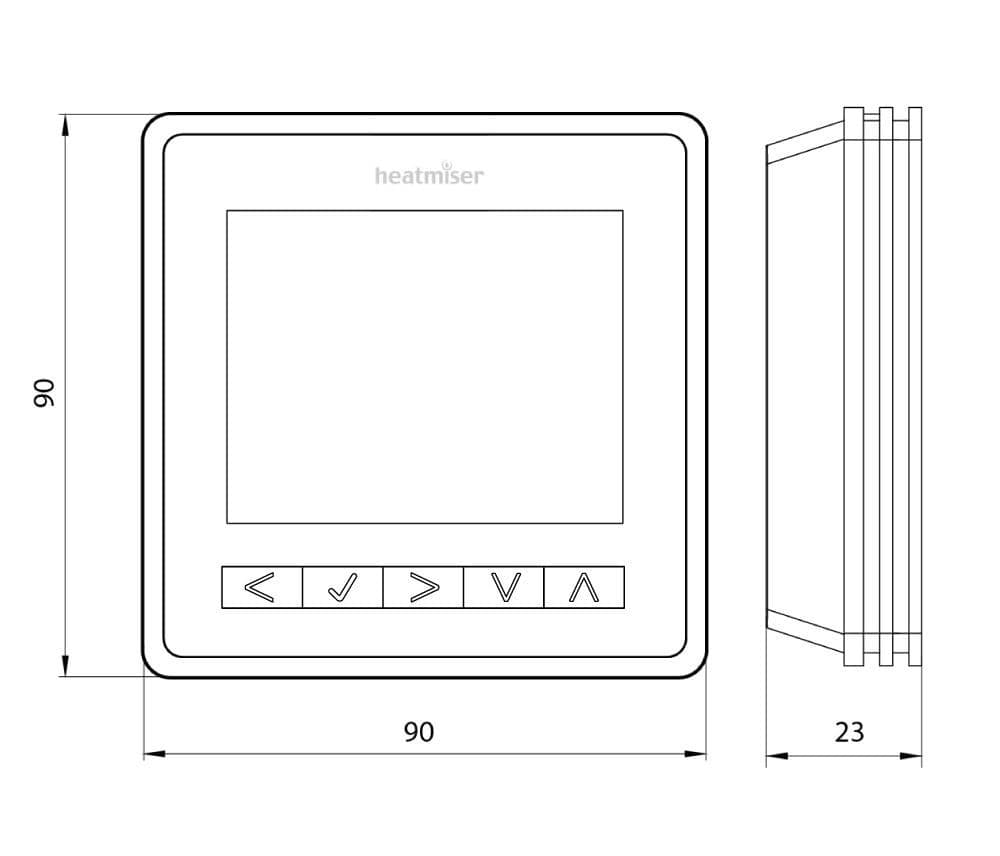 Heatmiser neoAir Smart Wireless Thermostat